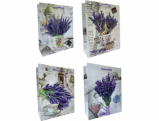 JU-PITER Dárková taška Lawenda 552B 25x32x11cm p12, cena za 1 ks.