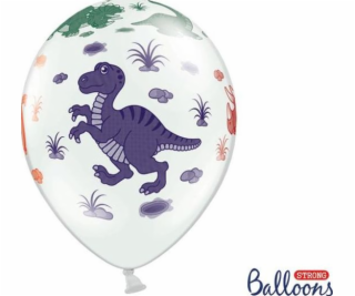 Party Deco Balloon Dinosauři, mix, 30 cm, 6 ks univerzální
