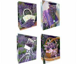 JU-PITER Darčeková taška Lawenda 058B 25x32x11cm p12, cen...