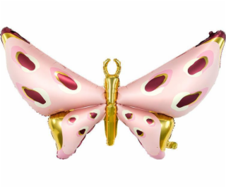 Fóliový balónek PartyDeco Butterfly, jedna velikost 120x8...