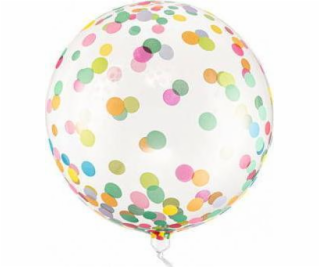 PartyDeco Balloon Ball s bodkami, 40 cm, mix jednej veľkosti
