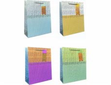 JU-PITER Dekorativní dárková taška 4wz 17,5x23,5x8cm 937C mix cena za 1ks