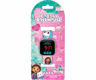 LED hodinky s displejom Gabby s Dollhouse od KiDS Licensing.