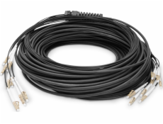 Univerzální rozpojovací kabel Digitus Fiber Optic, Duplex, LC/UPC konektor, Multimode OM4