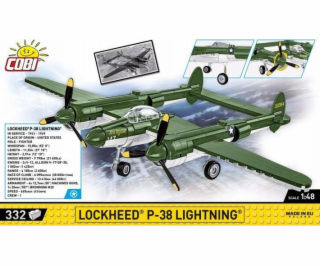 COBI Lockheed P-38 Lightning, stavebnice