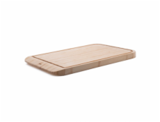 Prkénko Pebbly, NBA220, oboustranné, bambus, 2 v 1 na krájení potravin a na chleba, 34 x 23,5 x 2 cm