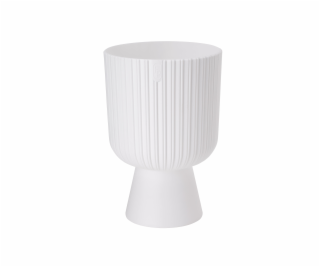 Květináč Forma Plast KELI MIKA 5125-011, O 17,8 cm, bílá