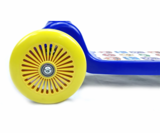 Dětská koloběžka Bimbo Bike, modrá/žlutá