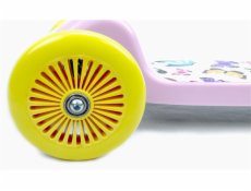 Dětská koloběžka Bimbo Bike, žlutá/růžová