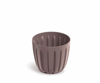 Květináč Prosperplast WARIO, plastový, O 16,8 cm, šedý