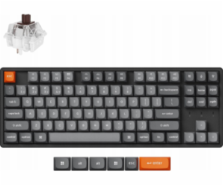 Bezdrátová klávesnice Keychron K8 Max RGB Brown Switch (č...