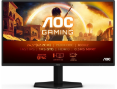 AOC G4 25G42E počítačový monitor 62,2 cm (24.5 ) 1920 x 1080 px Full HD LED Černá, Červená