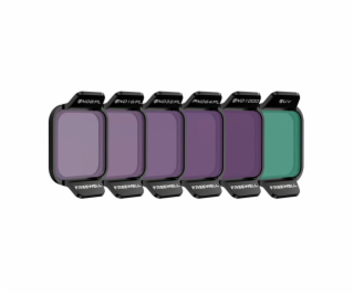 6 filtrů Freewell Bright Day do DJI Flip