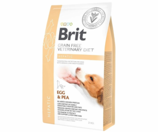 BRIT Grain Free Veterinary Diet Hepatic Egg&Pea - suché k...