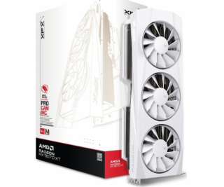 Grafická karta. XFX Swift RX 9070 White 3-FAN GAM E 16G