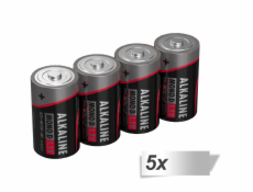 5x4 Ansmann alkalicky Mono D LR 20 red-line