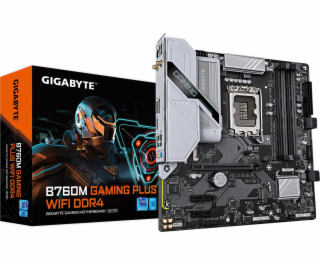 GIGABYTE B760M GAMING PLUS WIFI DDR4, základní deska