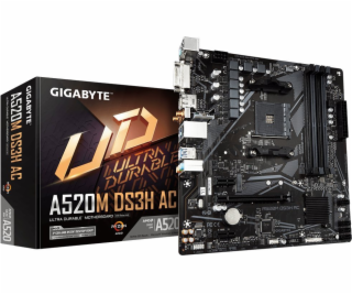 GIGABYTE GiBy A520M DS3H AC, základní deska