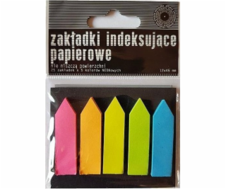 Karty s indexováním papíru Neon