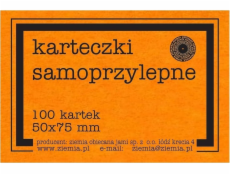 Samolepící bankovky Promised Land Fluo 50x75mm 100K oranžová.