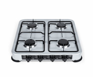PROMIS KG400 Four-burner gas stove silver