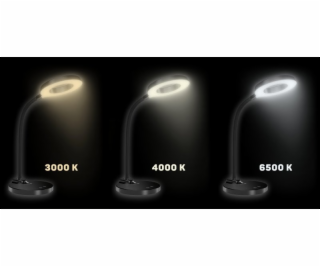 CONNECT IT GLOW stolní Led lampička, ČERNÁ