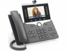 Cisco IP Phone 8865NR - IP video telefon - s digitální fotoaparát - SIP, SDP - 5 řádků - uhel - kompatibilní s TAA