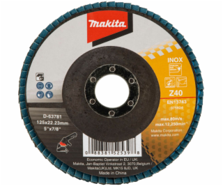 Makita Faecherschleifscheibe 125mm Z40