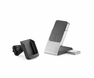 Alogic Matrix+ Wireless 3-in-1 Ladestation MagSafe + Vent...