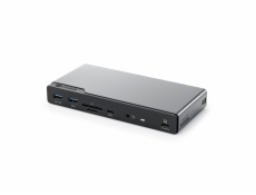 Alogic 14-in-1 USB-C PD DV4 Quad Display Docking Station Space Gr