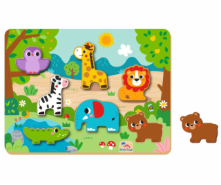 2Kids Toys Vkládací puzzle Zvířátka