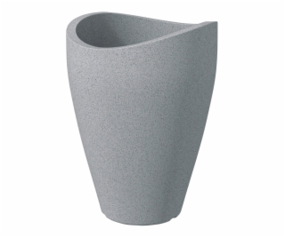 Hrniec Scheurich Stony Grey, plast, O 30 cm, sivý