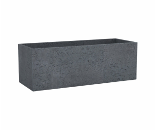 Hrniec Scheurich Stony Black, plast, O 79 x 29 cm