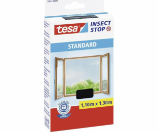 Tesa tesa Fliegengitter Standard Klettband 1,1x1,3m antracit