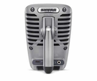 Shure MOTIV MV51 Šedá Mikrofon digitálního kamkordéru