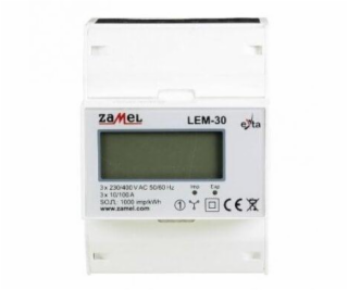 ELEKTROMĚR 3P LEM-50 100A