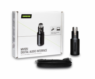 Shure MVX2U nahrávací audio rozhraní