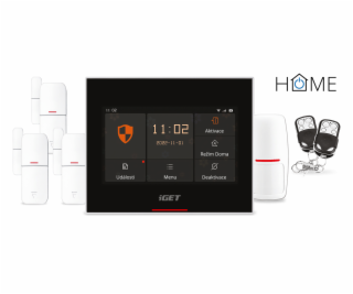 iGET HOME X5 Advanced - Inteligentní Wi-Fi/GSM alarm,v ap...