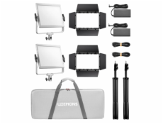 Godox Litemons LP400R 2x Kit LED Panel Licht RGB