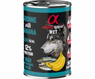 ALPHA SPIRIT WET Sardinka s banánem - mokré krmivo pro ps...