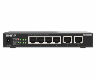 QNAP QSW-2104-2T-R2 síťový přepínač Nespravované 10G Ethe...