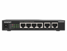 QNAP QSW-2104-2T-R2 síťový přepínač Nespravované 10G Ethernet (100/1000/10000) Desktop Černá