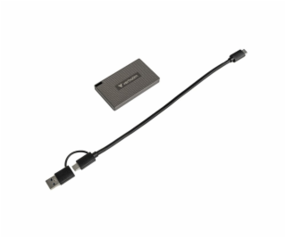 Disk Verbatim  Metal Mini SSD USB 3.2 Gen 2 512GB černý