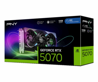 PNY GeForce RTX 5070 EPIC-X RGB OC NVIDIA 12 GB GDDR7