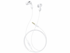 Baseus Encok HZ20 Sluchátka s mikrofonem Kabel Do ucha Hovory/hudba Bílá