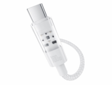 Baseus Gem Rychlonabíjecí kabel USB C na USB C 2 m 100 W Bílá