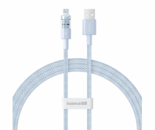 Baseus Gem Rychlonabíjecí kabel USB na IP 2,4A 1 m Modrá