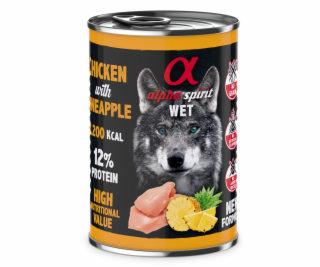 ALPHA SPIRIT WET Kuře s Ananasem - mokré krmivo pro psy -...
