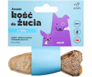 AZANKI Kost s lososem ve slupce lososa s tymiánem a bazal...