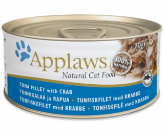 APPLAWS Natural Cat Food Tuna fillet with crab - mokré kr...